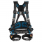 Falltech Carbon FT-One 6D Tower Climber Full Body Harness, Tongue Buckle Leg Adjustments